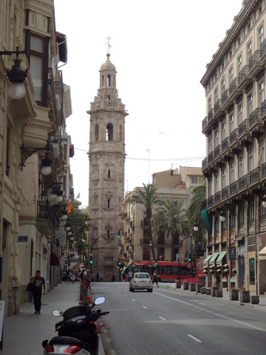 Val&egrave;ncia Cathedral (Santa Catalina) Tower.